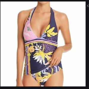 Trina Turk 8 bal harbour tankini swimsuit